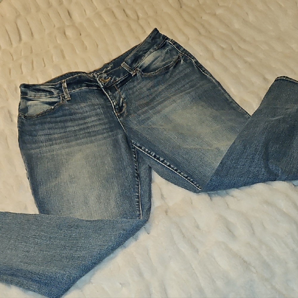 Maurices Light Blue Skinny Jeans